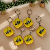 Resim 1/3/10 Paket Mini Geri Çekilebilir Ölçü Bandı Anahtarlık - 1m/3ft Metal ve Plastik - Etkinlikler, Hediyeler ve Günlük Kullanım İçin Taşınabilir Cep Boyutu 