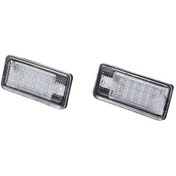 Resim Artfulabode S3 Plaka Led Lambası B7 B6 -audi Araba A6 A5 A4 A3 8p Uf 