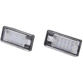 Resim Artfulabode S3 Plaka Led Lambası B7 B6 -audi Araba A6 A5 A4 A3 8p Uf 