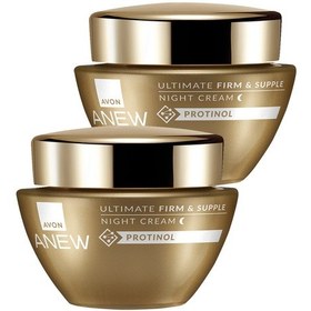 Resim Avon Anew Ultimate Firm & Supple Gece Kremi 2 x 50 ML 