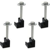 Resim Ebitda 4 Adet Kamyon Alet Kutusu Bağlama Seti - Paslanmaz Alüminyum J Kancalar, Kutu Kancaları 