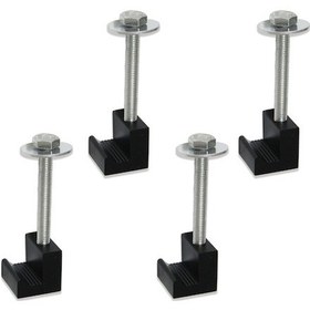 Resim Ebitda 4 Adet Kamyon Alet Kutusu Bağlama Seti - Paslanmaz Alüminyum J Kancalar, Kutu Kancaları 