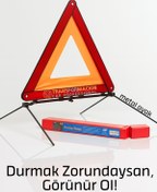 Resim ModaCar 4 Örümcek Ayaklı Ucgen Reflektör 424534 