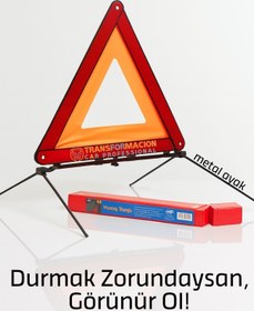 Resim ModaCar 4 Örümcek Ayaklı Ucgen Reflektör 424534 