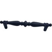 Resim Antika Tarz Dekoratif Pirinç Yeni Sütun Mobilya Kulbu - 192MM, Oksit 