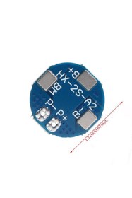 Resim ROBİZ 2s 5a Bms Lityum Li-ion Batarya Koruma Kartı 18650 Lipo 