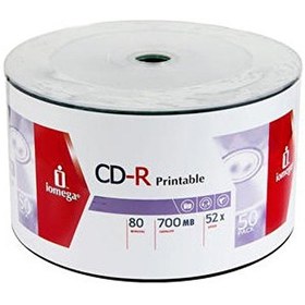 Resim Iomega Boş Cd-R Iomega Printable 50'li Boş CD Iomega