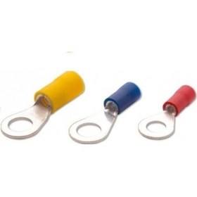 Resim Yuvarlak Tip Izoleli Kablo Uçları Pabuç 1 Adet 