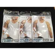 Resim ersa çamaşır 3 Adet % 100 Cotton ( Pamuk ) Düz Renkli Erkek Sporcu Atlet 