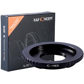 Resim K&F Consept C Montaj Lensleri - Sony E Lens Montaj Adaptörü 