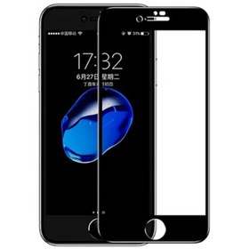Resim MCASERING Iphone 7 Sıyah Mat Hayalet Tam Kaplayan Uyumlu Kırılmaz Cam Ekran Koruyucu Filmi 