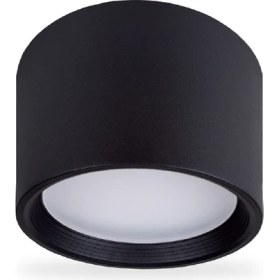 Resim Somled 20W 6500K 1800LM Sıva Üstü LED Armatür(Siyah)-Beyaz Işık 
