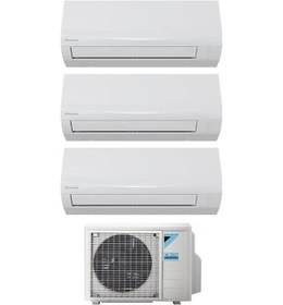 Resim Daikin Sensira 1 + 3 Sistem 5MXM90 9 + 9 + 12 BTU 9.0 Kw R32 Dış Ünite Multi Split Inverter Klima 