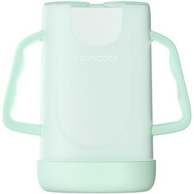 Resim Momcozy Alıştırma Bardağı, Bebek Gıda Poşetleri Ve Içecek Kutuları Için Yeşil 