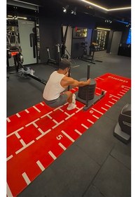 Resim Rane Sled Ground 130 Cm En 10 Metre Uzunluk Atletik Çok Yönlü Kızak Halısı 