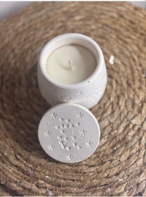 Resim Yıldız Desenli Mumlu Dekoratif Obje 