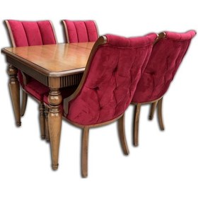 Resim Masa Fitil Tarak Klasik Model Kapitone Papel Sandalye Torna Ayak Ortopedik Oturum El Yapım 