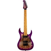 Resim Spira S-457 TPP 7 Telli Elektro Gitar (Trans Purple) 