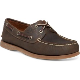Resim Timberland Classic Boat 2 Eye Erkek Kahverengi Günlük Ayakkabı 