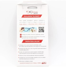 Resim Hermoda Gözlük Anti-Fog Buğu Önleyici Gözlük Silme Bezi 