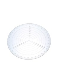 Resim Moveevo Ahşap İşleri İçin Transparan Merkez Bulucu Ve Çember Çizer - 10-100mm Yarıçap, Dairesel İşaretleme Aracı, 20cm Genişlik, Akrilik Malzeme 