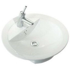 Resim Creavit 51 Cm Tezgah Üstü Çanak Lavabo Tp244 