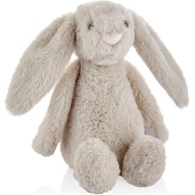 Resim Babyjem Uyku Arkadaşım Oturabilen Tavşan 30 Cm 730 Vizon 
