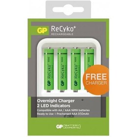 Resim Gp B441R21-2GTLB1 Pilsiz Usb Şarj Cihazı 4 lü 