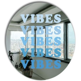 Resim Yuvarlak Ayna, Pinterest Ayna, Renkli Duvar Dekoru, Pinterest Oda Dekoru, Kırılmaz Dekorafif Ayna 