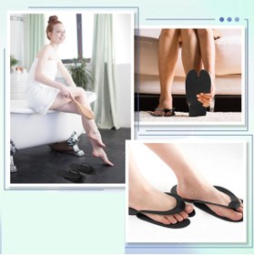 Resim Creatividad Solutions Tek Kullanımlık Spa Otel Pedikür Terliği 50 Çift 2 MM Kalınlık 722331 