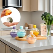 Resim 2/4/8 Adet, Küre Buz Kalıbı - DIY Yuvarlak Buz Yapımı İçin Mükemmel, Renkli Meyve Suyu Topları için İdeal, 6.35cm Ev Tipi Buz Yapma Aracı 