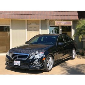 Resim Mercedes E Class W212 2010-2013 Ozel Tasarım Kaput Maskesı 