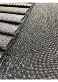 Resim Enesar Home Gri-Siyah Döşemelik Keten Kumaş Premium Dokuma 9955 100 x 140 cm 