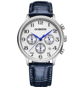 Resim Sones Olevs 6896 Erkek Çok Fonksiyonlu Işıklı Su Geçirmez Kuvars Saat Mavi 