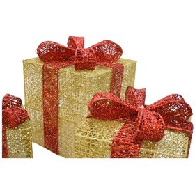 Resim Waldern Yılbaşı Çam Ağacı Hediye Paketi Büyük Boy Gold 