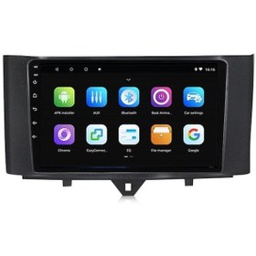 Resim Celali Tuning Mercedes Smart Fortwo 2007-2010 Android 12 Carplay Navigasyon Multimedya - 2gb Ram 32gb Hdd 