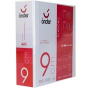 Resim Önder Sunum Klasörü 4 Halkalı 90 MM A4 Beyaz 2019-5 