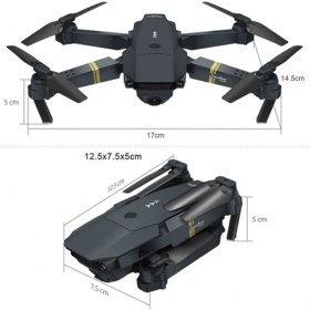 Resim Tastech Çift Bataryalı Çift Kameralı Drone Uzaktan Kumandalı App Destekli Pervane Korumalıklı Quadcopter 