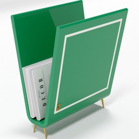 Resim Yeşil Beyaz Lake Dergilik 