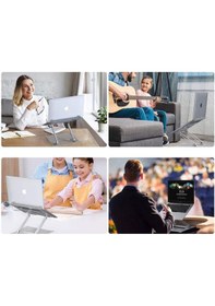 Resim Idock N30 Alüminyum Ergonomik Tam Ayarlı Laptop Bilgisayar Standı 