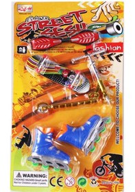 Resim 012-a7 - Parmak Kaykay Ve Paten Vidalı Kartela 