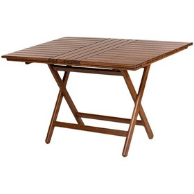 Resim Bahçeme Kaş 80x140 Katlanabilir Bahçe Masası Ceviz 