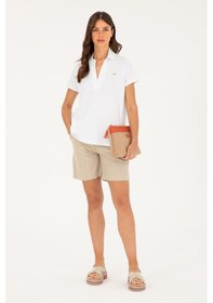Resim U.s. Polo Assn. Kadın Haki Şort / Bermuda 50282334-vr027 Haki 
