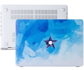 Resim McStorey Macbook Air M1 Kılıf 13 inç A1932 A2179 A2337 ile Uyumlu Paint02 Kırmızı 