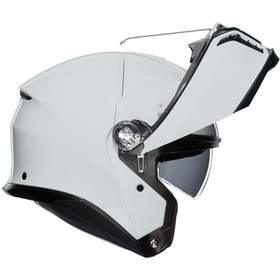 Resim Agv Tourmodular Solid Stelvio Çene Açılır Kask Beyaz 