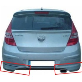 Resim Hyundai İ30 2009-2012 Arka Tampon Flap Boyasız 