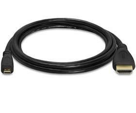 Resim aogo 1 Metre Mikro Hdmi Kablo Micro Hdmi To Hdmi Kablo 1m Tip-D HDMI 