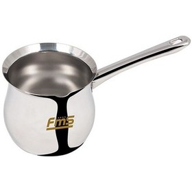 Resim Fms Paslanmaz Çelik No:6 Cezve 850 Ml Çelik Saplı Sütlük 7009 