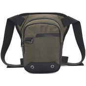 Resim Motosiklet Bacak Çantası, Oxford Kumaş, Su Geçirmez, Dış Mekan Sırt Çantası, Bisiklet Sürüşü İçin, Yeşil Yeşil Yeşil 