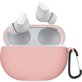 Resim Microsonic Beats Studio Buds Kılıf Askılı Mat Silikon Pembe 